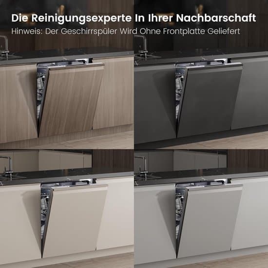 Midea SV 5.14K14C Vaatwasser, volledig geïntegreerd, 60 cm, 14 couverts