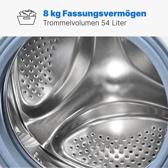 Bomann Wasmachine WA 7185 W – 8 kg – Energielabel A