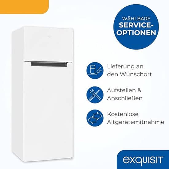 Exquisit Koel-vriescombinatie KGC5270 – 206 liter