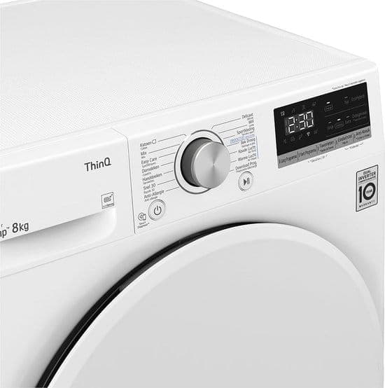 LG | RH80V5AV0N – Warmtepomdroger – 8 kg