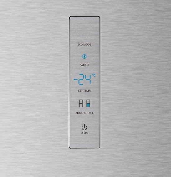 Hisense RB645N4BID – Vrijstaande koel-Vriescombinatie – 70cm breed – 495 Liter – No Frost – Fast Freeze – Metal-Tech Cooling – RVS – Energieklasse D