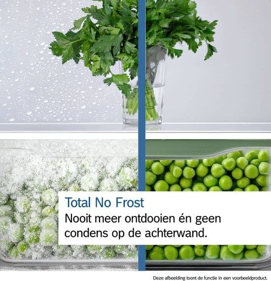 Bosch KGN33NSDB – Serie 2 – Koelkast -Koel-vriescombinatie – 175.4 x 61.4 cm – Total No Frost – Nooit meer ontdooien – Zilver- Led verlichting – Energielabel D