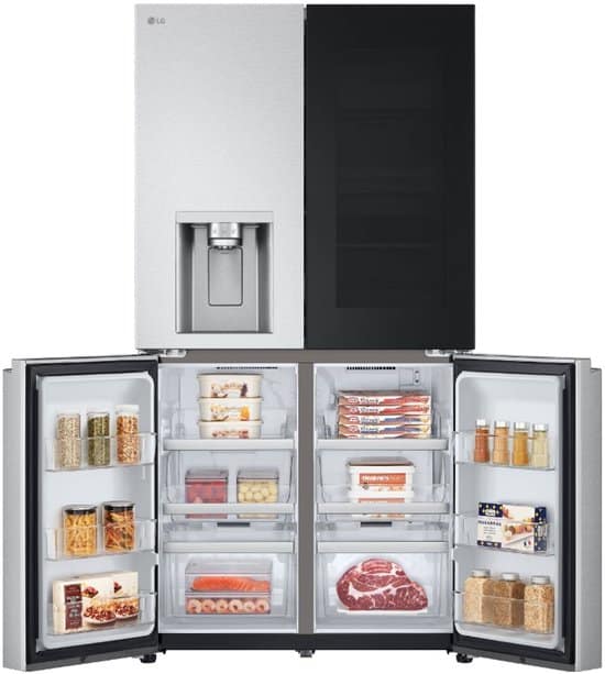 LG GMG960MBJE Amerikaanse Koelkast met InstaView™ Door-in-Door™ 638 L Water- en ijsdispenser met UVnano™ – Total No Frost