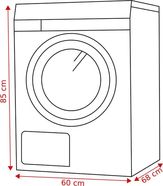 KOENIC KTD 9336 C – Warmtepompdroger – 9 kg – 68 dB – Energielabel C