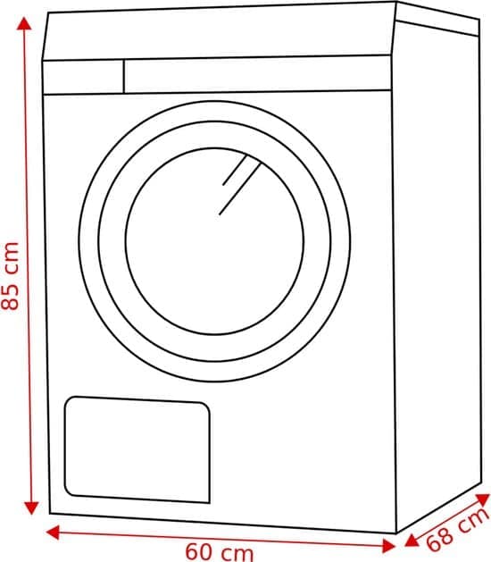 KOENIC KTD 9336 C – Warmtepompdroger – 9 kg – 68 dB – Energielabel C