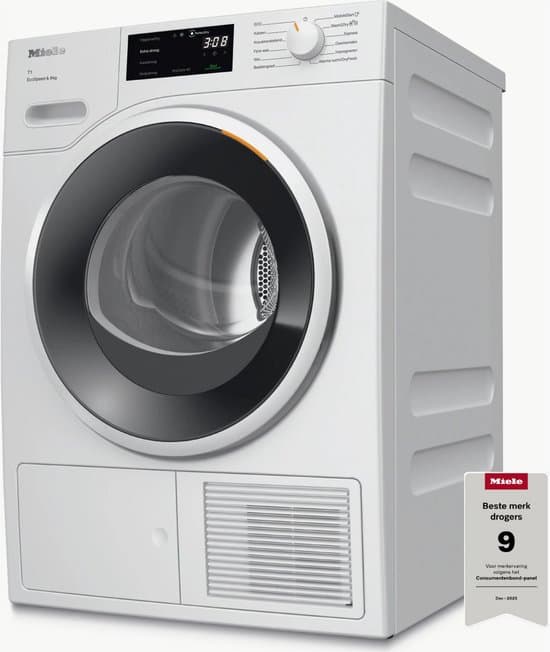 MIELE TWD 640 WP EcoSpeed – Warmtepompdroger – 9 kg – 64 dB – Energielabel C