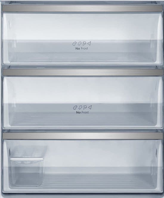 Hisense RB645N4BID – Vrijstaande koel-Vriescombinatie – 70cm breed – 495 Liter – No Frost – Fast Freeze – Metal-Tech Cooling – RVS – Energieklasse D
