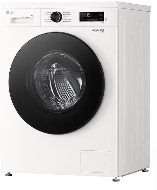 LG F4X1009NWB wasmachine Voorlader 9 kg 1400 RPM Wit