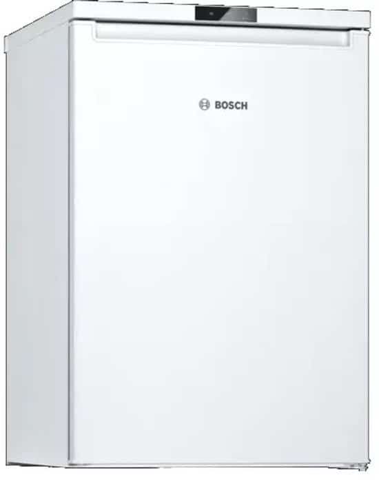 Bosch Serie 2 – GTV15NWEB – Tafelmodel vriezer – 85 x 56 cm – 83 Liter – SuperFreezing: beschermt diepvriesproducten tegen ontdooien – Wit