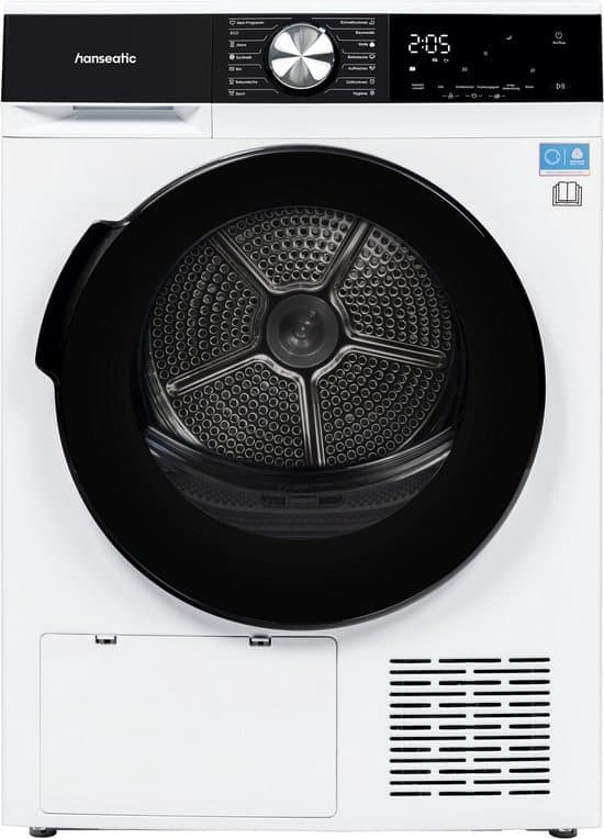 HANSEATISCH Warmtepompdroger HWT8BGT Duits Display