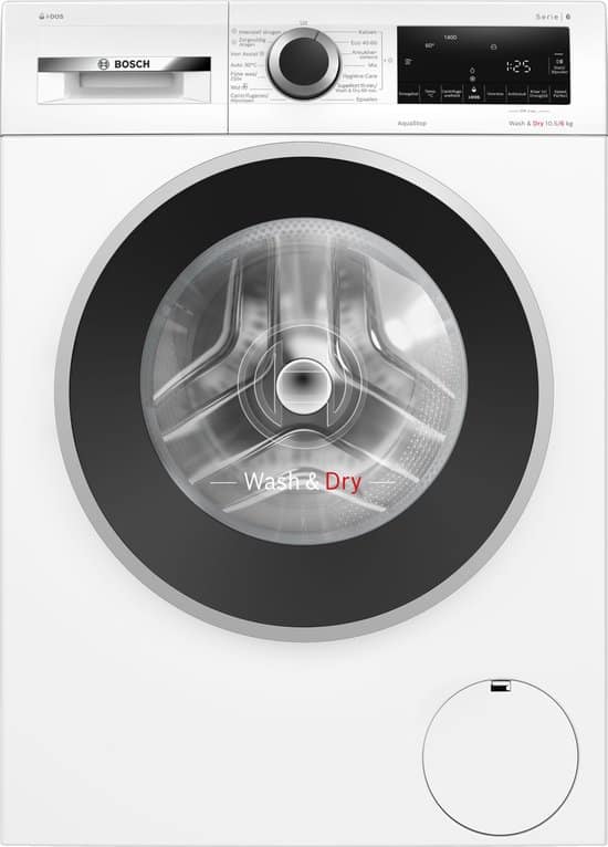 Bosch Was-droogcombinatie WNG254A7NL – 10.5 kg – Energielabel D
