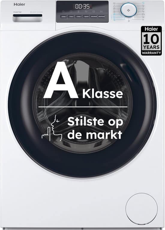 Haier Wasmachine HW80-BP14929A-S – 8 kg – Energielabel A