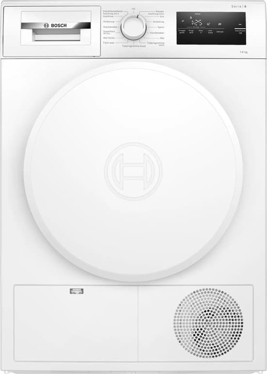 Bosch Serie 4 WTH8300SNL wasdroger Vrijstaand Voorlader 8 kg Wit