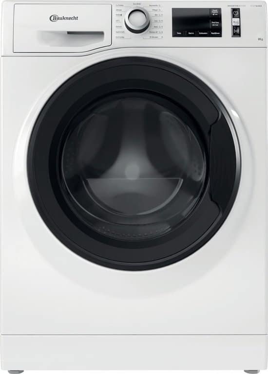 Bauknecht W Active 8A wasmachine Voorlader 8 kg 1400 RPM Wit Duits display