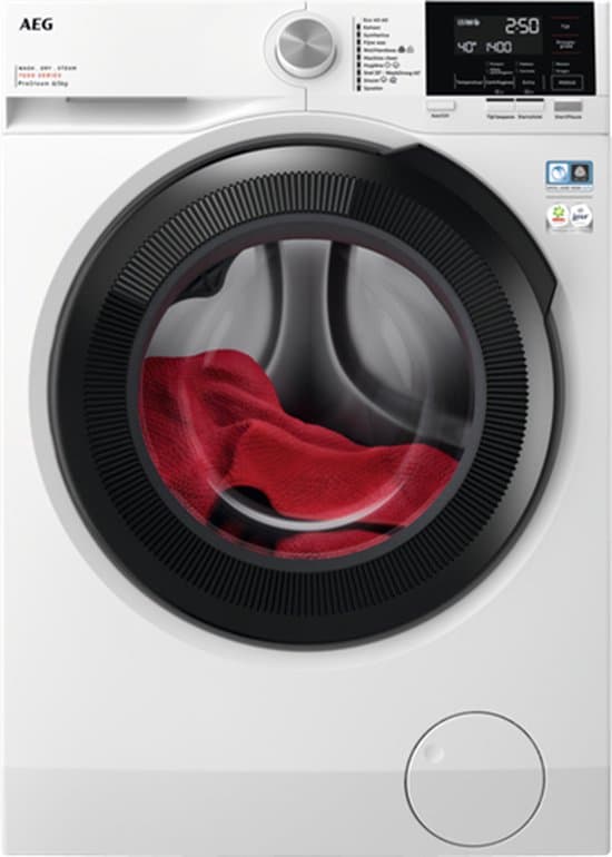 AEG LWR73864 EcoLine 7000 serie Prosteam®- Was-droogcombinatie