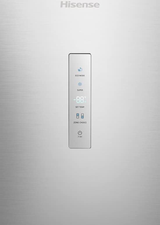Hisense RB372N4CCD – Vrijstaande koel-vriescombinatie – 178 cm hoog – 292 liter – Energielabel D – Geluidsniveau 36 dB – LED Display – SuperCool – FastFreeze – Deuralarm – Interverter Compressor