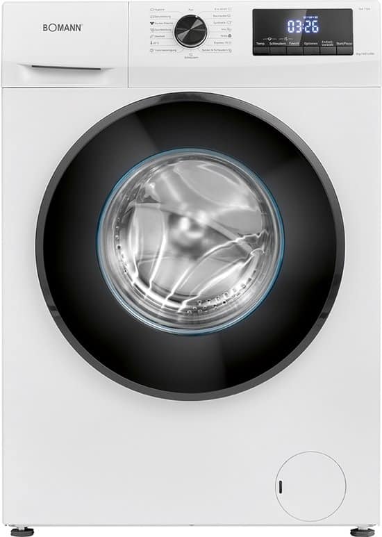 Bomann Wasmachine WA 7185 W – 8 kg – Energielabel A