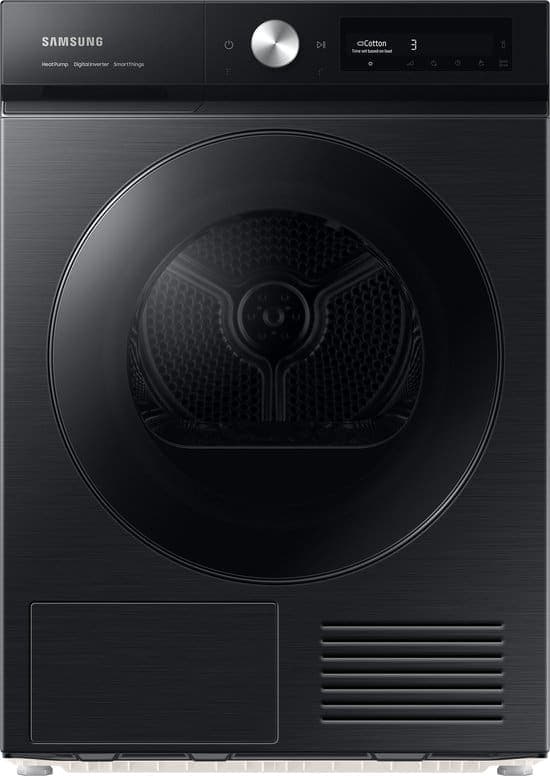 Samsung DV90BB7445GB wasdroger Vrijstaand Voorbelading 9 kg Zwart