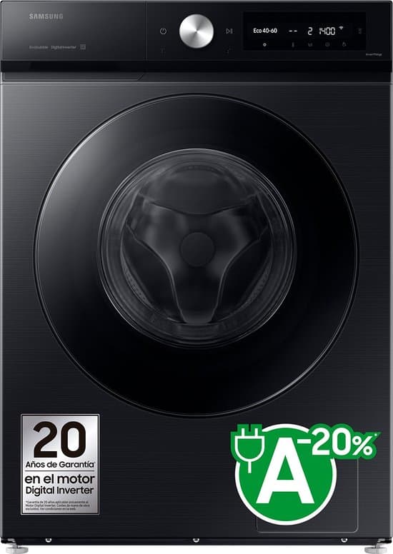 Samsung Bespoke WW11DB7B94GB – 7000 serie – Wasmachine – 20% zuiniger dan energielabel A
