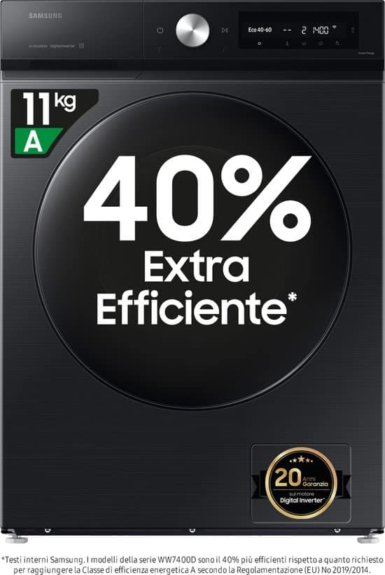 Samsung BESPOKE QuickDrive™ Wasmachine 8000-serie WW11DB8B95GB