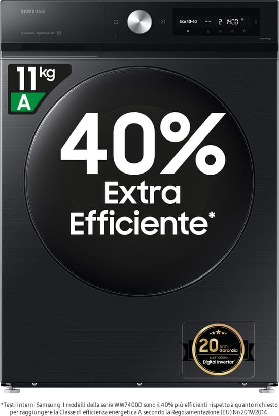 Samsung BESPOKE QuickDrive™ Wasmachine 8000-serie WW11DB8B95GB
