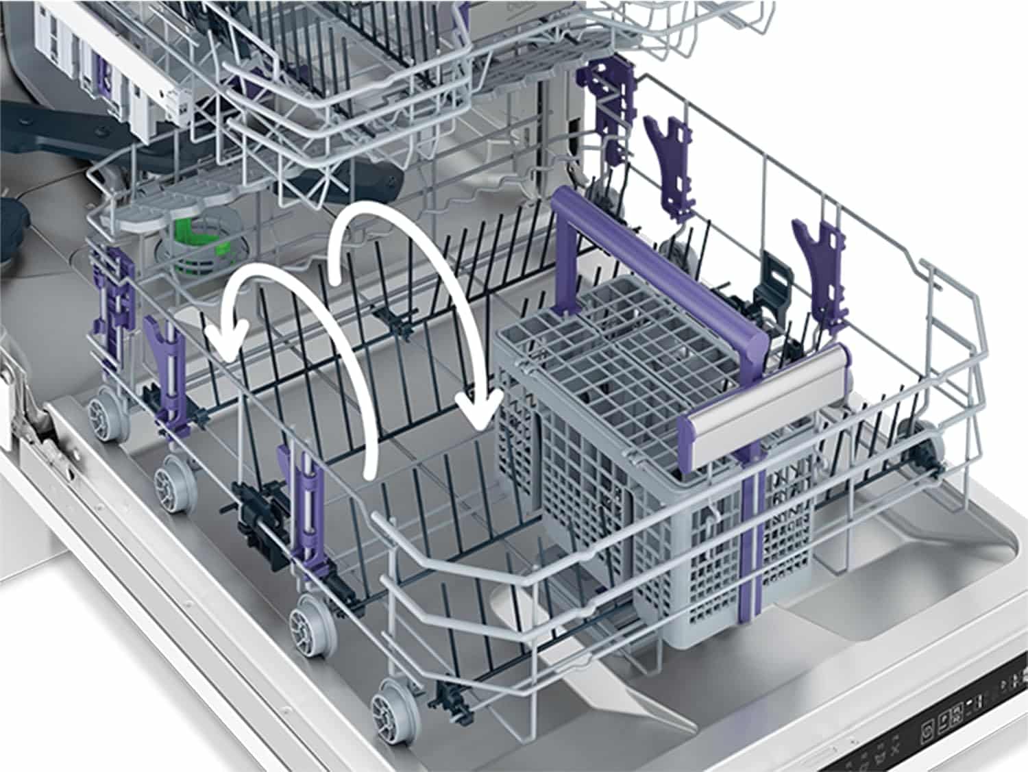 Beko BDFN26430S Vaatwasser, 60 cm, vrijstaand, geschikt voor inbouw, voor 14 couverts, 6 programma’s