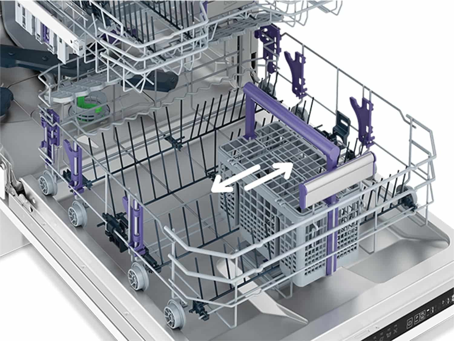 Beko BDFN26430S Vaatwasser, 60 cm, vrijstaand, geschikt voor inbouw, voor 14 couverts, 6 programma’s