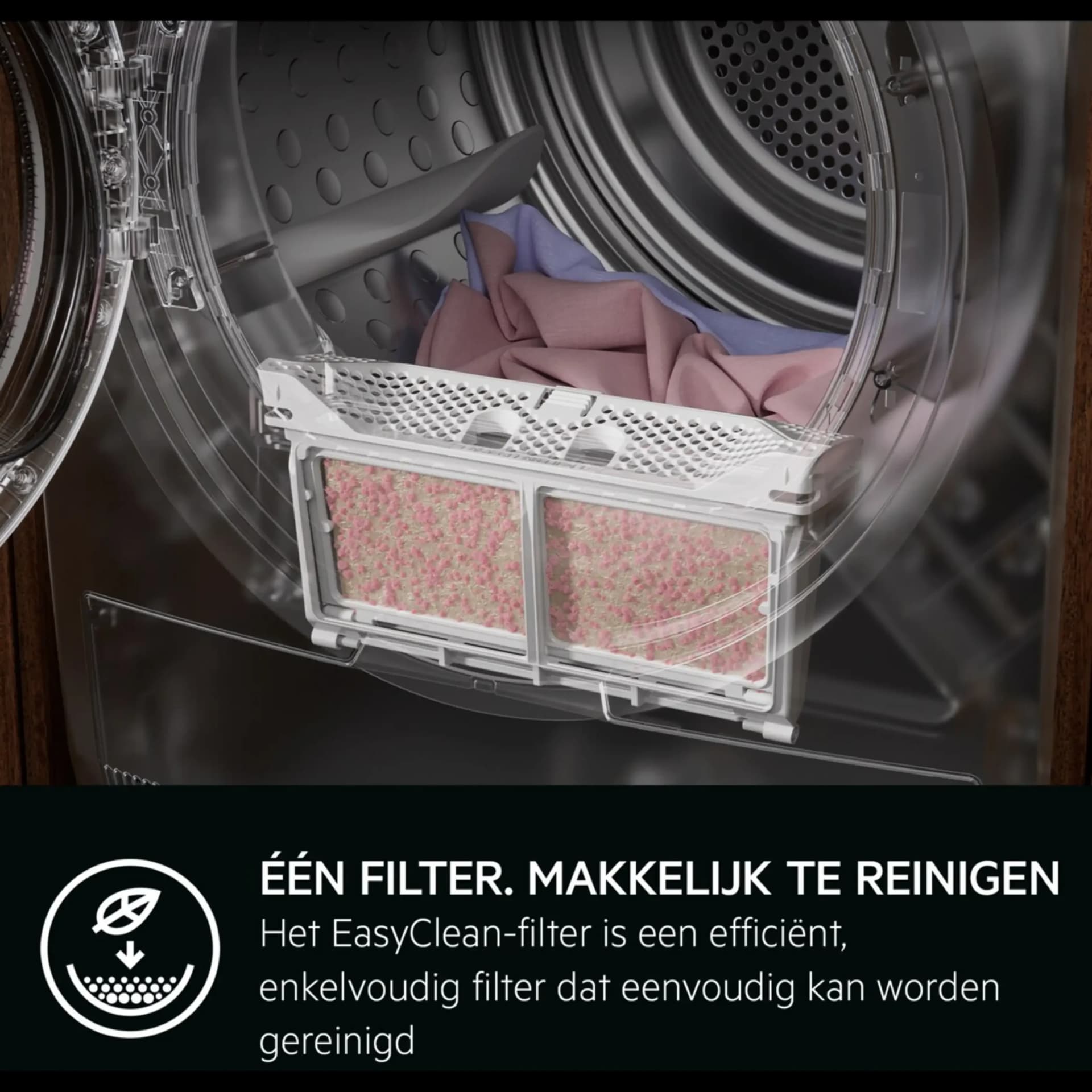 AEG TR728D4Z – 8 kg – 64 db(A) – Energielabel D Warmtepompdroger
