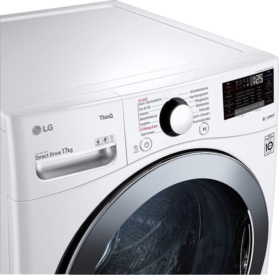 LG F11WM17TS2 wasmachine Voorlader 17 kg 1100 RPM Wit