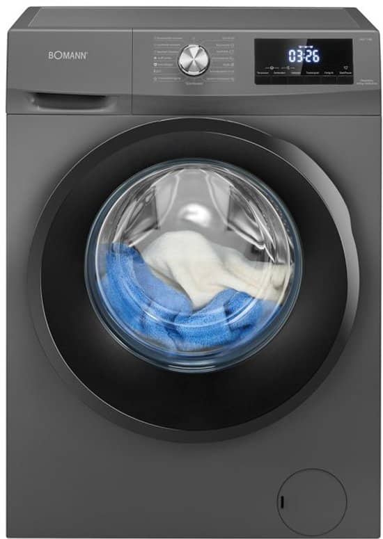 BOMANN WAT 7186 Was-droogcombinaties (8 kg / 5 kg, 1400 U/Min.) – Duits Display