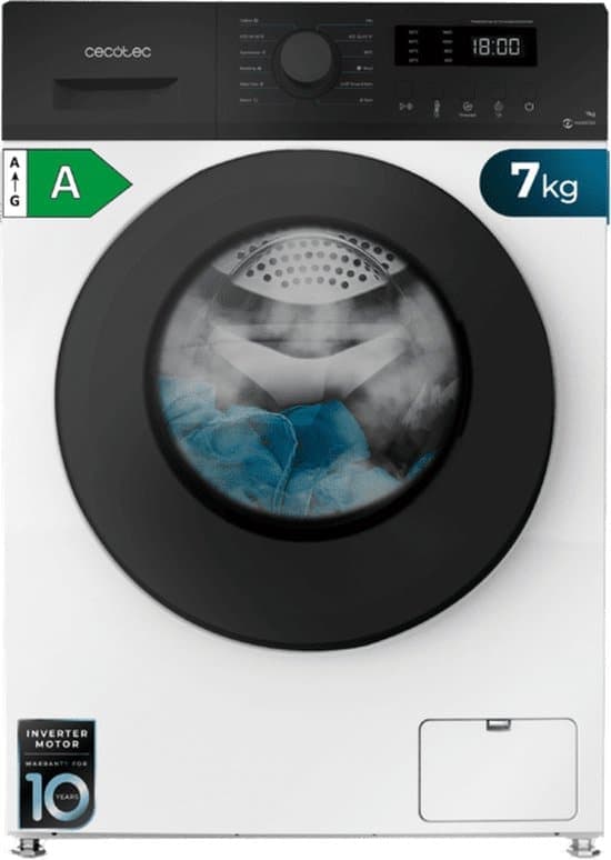 Cecotec Bolero DressCode 7150 wasmachine Voorlader 7 kg 1400 RPM Wit
