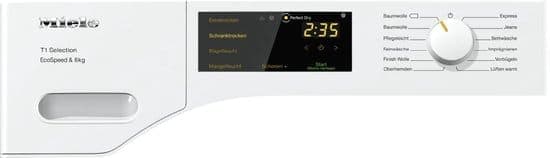 Miele TSD443WP EcoSpeed&8kg wasdroger Vrijstaand Voorbelading A+++ Wit