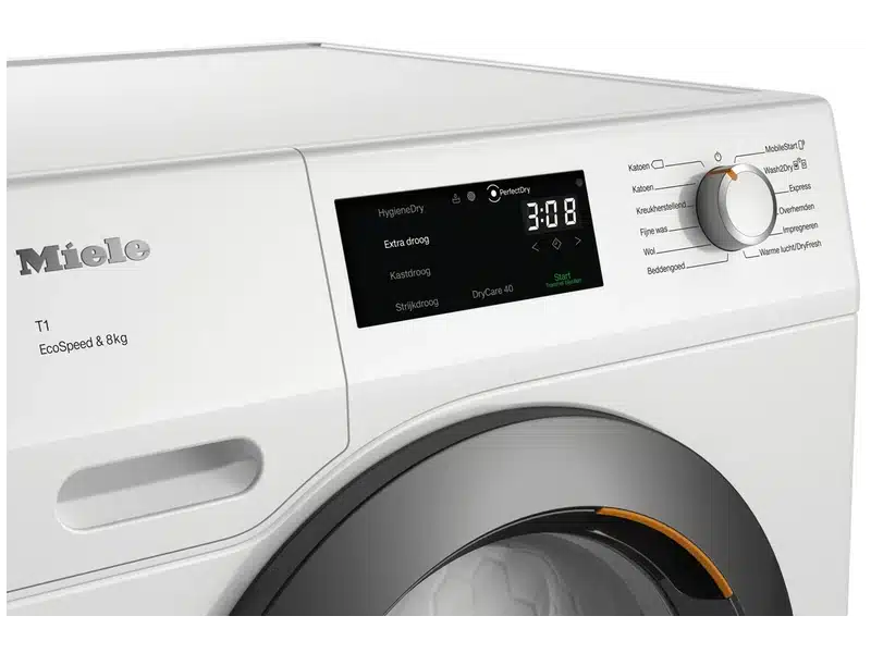 Miele TCF770WP EcoSpeed Warmtepompdroger 8 kg A+++