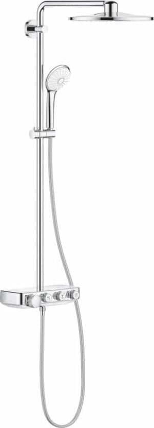 GROHE Euphoria SmartControl 310 Duo Regendouche - Ø 36 cm - Inclusief thermostaatkraan en planchet - Met CoolTouch technologie - Chroom