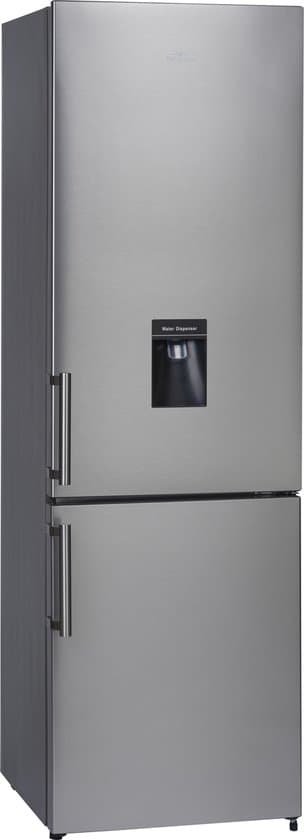 Everglades EVUD4048 – Koel- Vriescombinatie Inox Look – E Klasse – 268 Liter – 5 Jaar Garantie