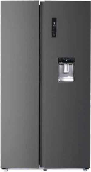 CHiQ FSS559NEI42D - Amerikaanse koelkast - 559 Liter - No Frost - 5.5 L Waterdispenser - Digitaal LED Display - Inverter Compressor - Snelvriezen tot -32℃ - 12 jaar garantie op compressor