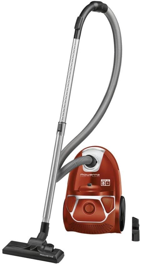 Rowenta RO3923EA Hygiene+ – Stofzuiger met Zak – Compact – Geschikt voor Allergieën – Stille Prestaties