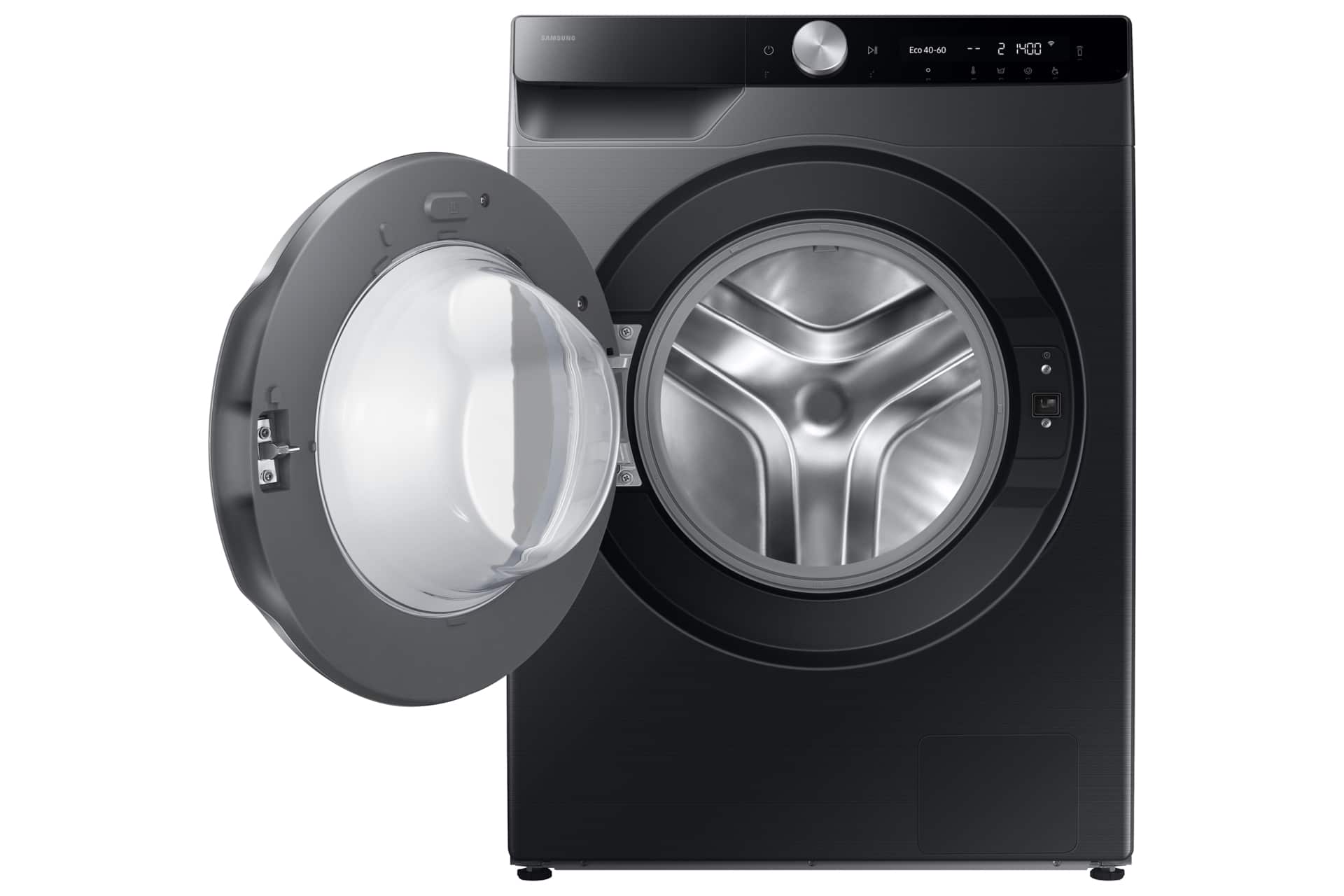 Samsung WW90DG6U85LB wasmachine Voorlader 9 kg 1400 RPM Zwart