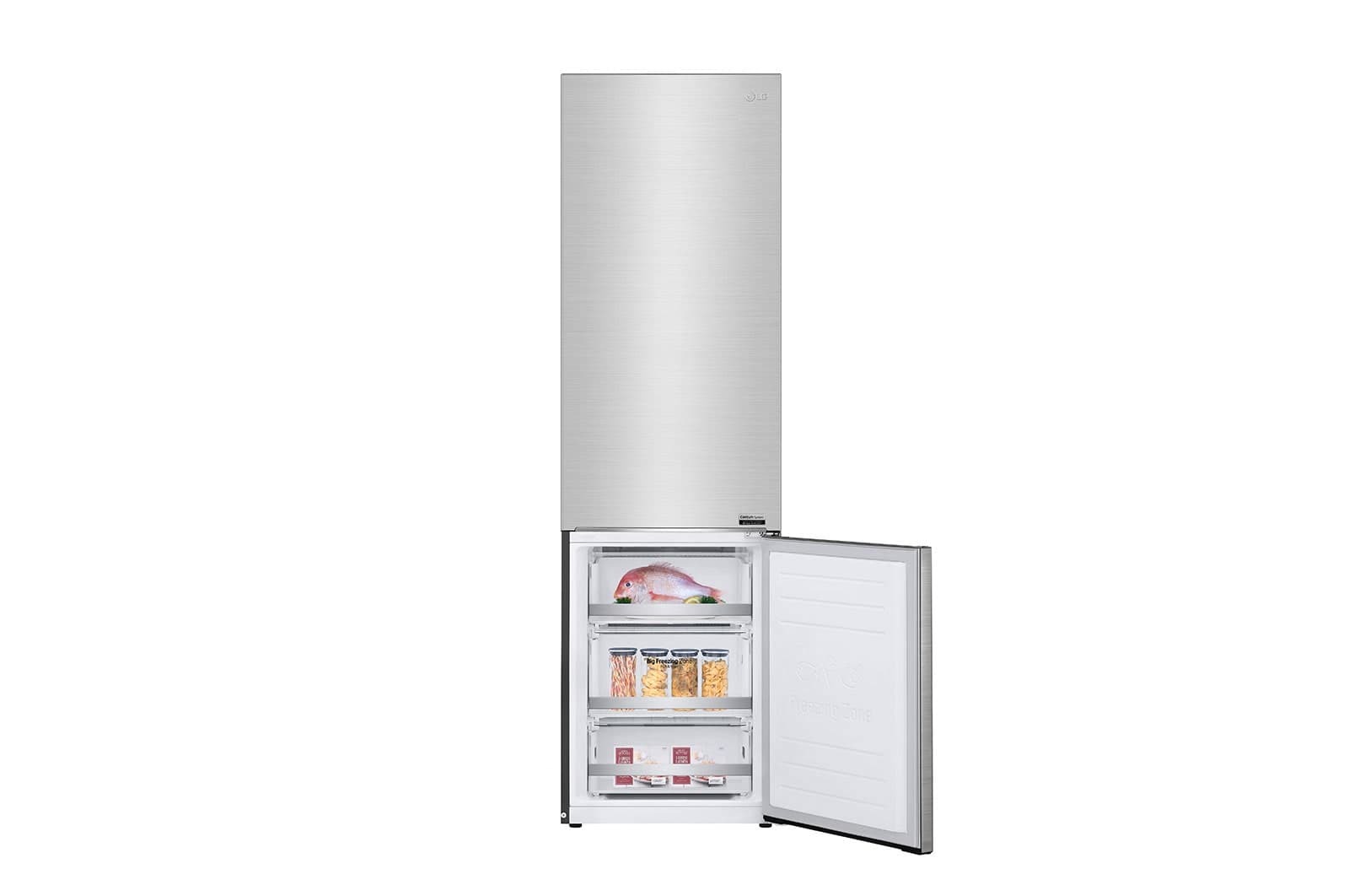LG GBB92STBAP koel-vriescombinatie 384L RVS - No Frost - energieklasse A