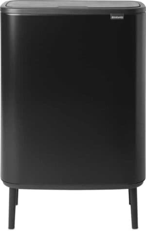 Brabantia Bo Touch Bin Hi Prullenbak - 60 liter - 1 vak - Matt Black