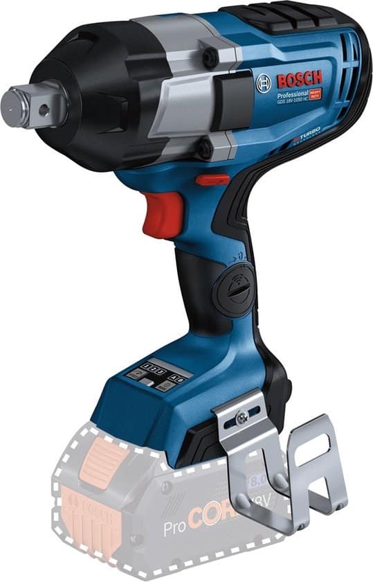 Bosch Professional GDS 18V-1050 HC Slagmoeraanzetter – BITURBO – 3/4″ – Zonder 18V accu en lader – In L-Boxx koffer