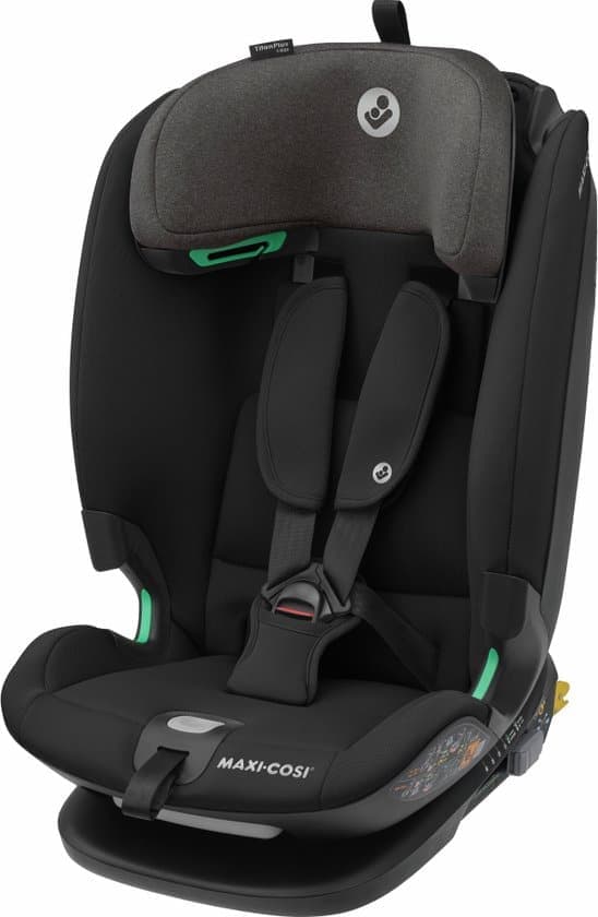Maxi-Cosi Titan Plus i-Size Autostoeltje – Authentic Black – Vanaf ca. 15 maanden tot 12 jaar