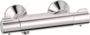 Plieger Comfort New - douchekraan thermostatisch - hartafstand 120mm - chroom