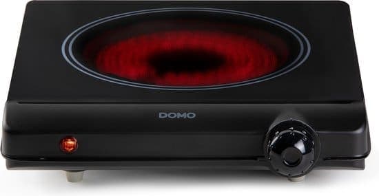 DOMO DO30111KP Keramische kookplaat – ECO – 1 pit – Ø 18 cm