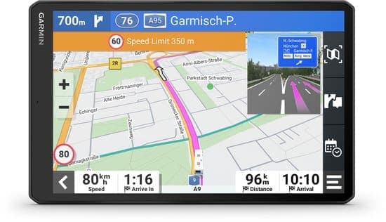 Garmin Camper 1095 – Navigatiesysteem caravan/camper – Ingebouwde WIFI – 10 inch scherm – Europa en Zuid- Afrika