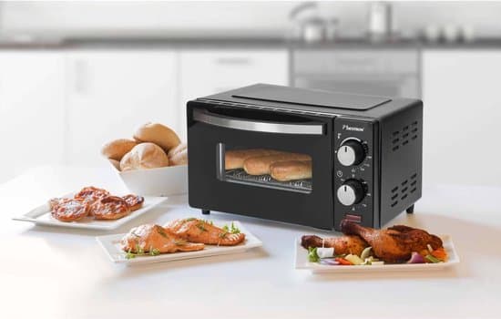 Bestron Vrijstaande oven AOV9 – Bakoven 800W – 9L – Camping geschikt – Zwart