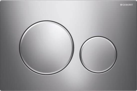 Geberit Sigma 20 bedieningspaneel – chroom
