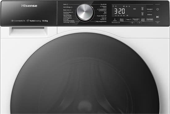 Hisense Wasmachine WF5S1045BW – 10.5 kg – Energielabel A