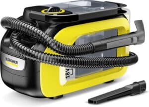 Kärcher SE 3-18 Compact Tapijtreiniger - Sproei-extractie - 18 V accu-aangedreven - Excl. accu en lader - Bekledingszuigmond