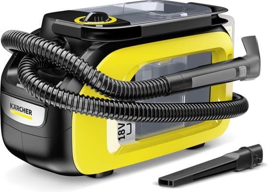 Kärcher SE 3-18 Compact Tapijtreiniger – Sproei-extractie – 18 V accu-aangedreven – Excl. accu en lader – Bekledingszuigmond